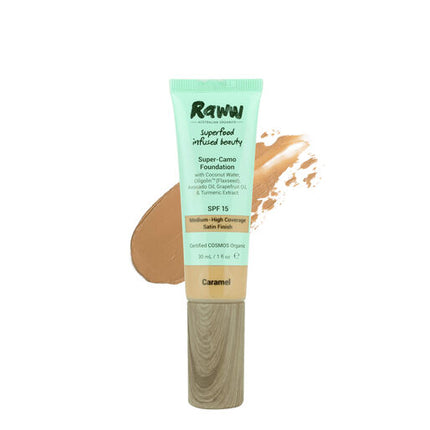 Raww Superfood Camouflage Foundation Caramel