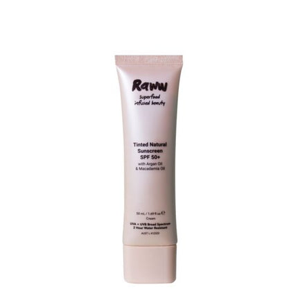 Raww Natural Tinted Sunscreen SPF 50+