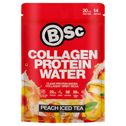 Body Science BSc Collagen Protein Water Peach Iced Tea 350g
