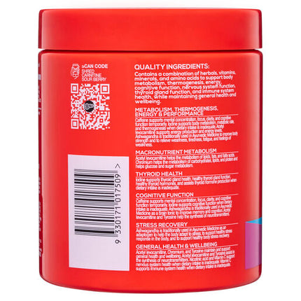 Body Science BSc Shred Carnitine Sour Berry 300g