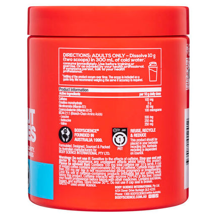 Body Science BSc K-OS Pre-Workout Blue Gummies 300g