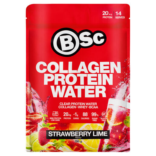 Body Science BSc Collagen Protein Water Strawberry Lime 350g