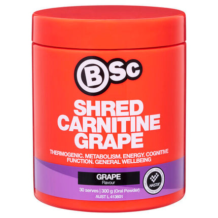 Body Science BSc Shred Carnitine Grape 300g