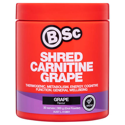 Body Science BSc Shred Carnitine Grape 300g