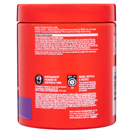 Body Science BSc Shred Carnitine Grape 300g