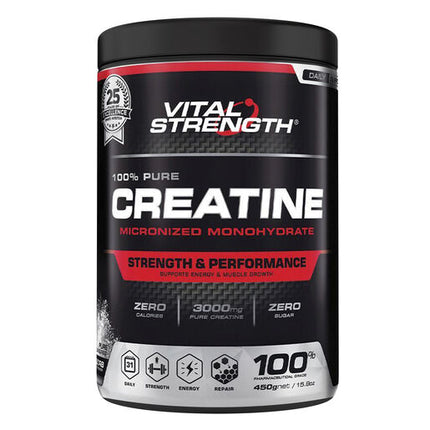 Vital Strength 100% Pure Creatine 450g