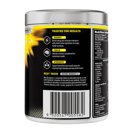 Vital Strength Pre Workout Raspberry 225g