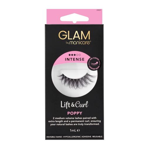 Glam by Manicare Lift & Curl Poppy Intense