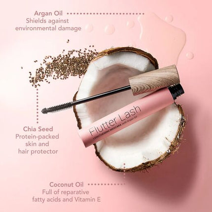 Raww Flutter Lash Lengthening Mascara With Argan Oil Cocoa