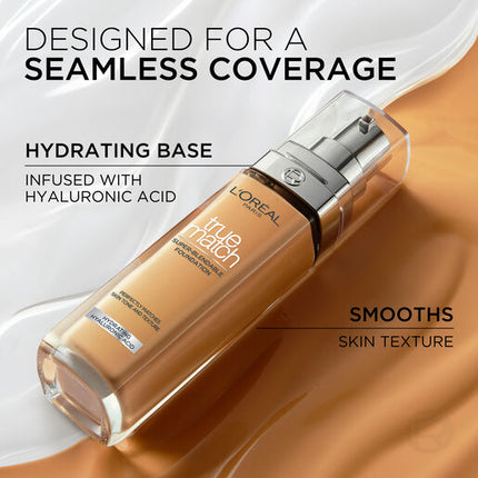 L'Oréal Paris  True Match Liquid Foundation 8.C Nut Brown