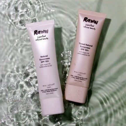 RAWW Natural Sunscreen SPF 50 50ml
