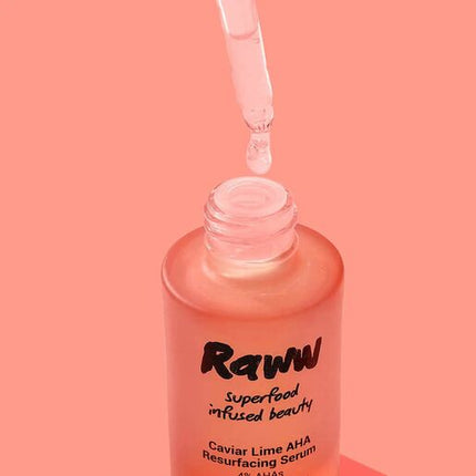 Raww Caviar Lime AHA Resurfacing Serum 30ml