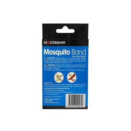 Mozzigear Mosquito Bands 2 Pack Multicoloured