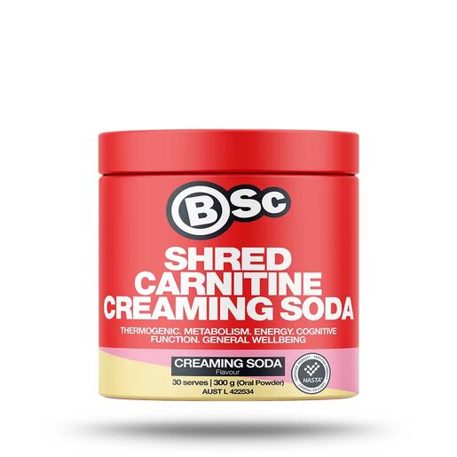 Body Science BSc Shred Carnitine Creaming Soda 300g