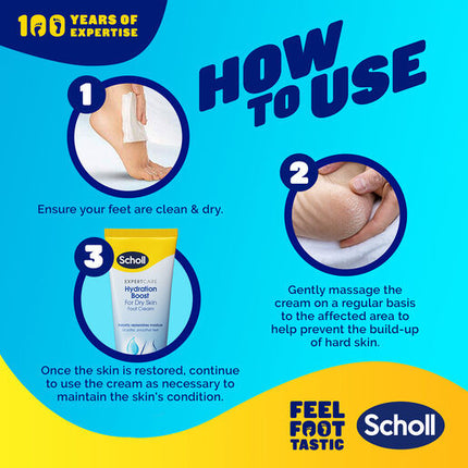 Scholl Expertcare Hydration Boost Foot Cream 75mL