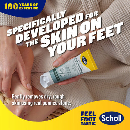 Scholl Expertcare Polish & Glow Foot Scrub 75ml