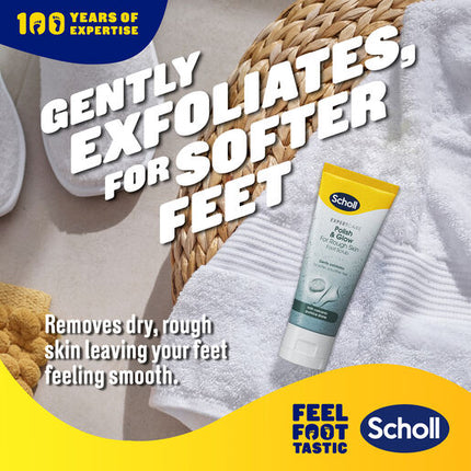 Scholl Expertcare Polish & Glow Foot Scrub 75ml