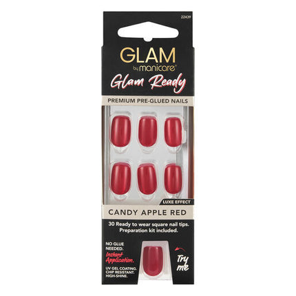 Manicare Glam Ready Nails 30 Apple Red