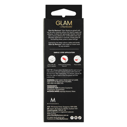 Manicare Glam Ready Nails 30 Apple Red
