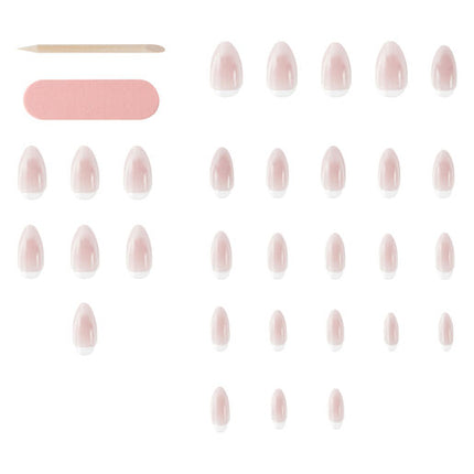 Glam Ready Pre-Glued Nail Snow Bunny 30