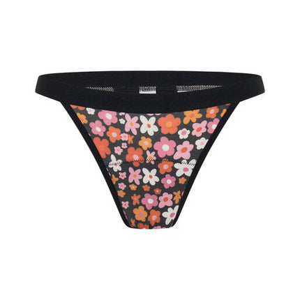Pelvi Leakproof Underwear Cheeky Bikini Floral Small