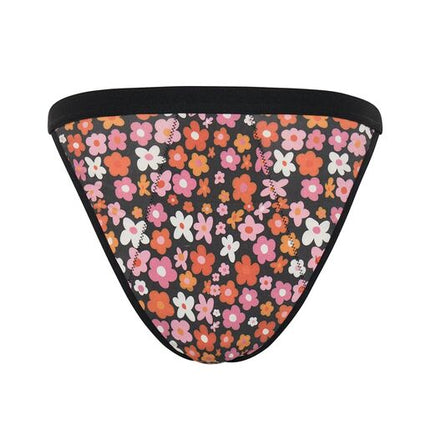 Pelvi Leakproof Underwear Cheeky Bikini Floral X-Small