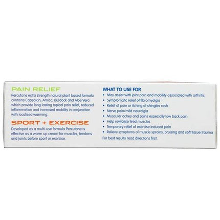 Percutane Pain Relief Cream 75G