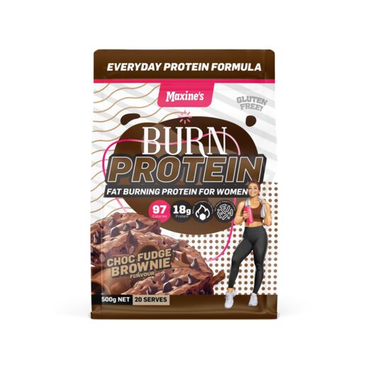 Maxine's Burn Protein Choc Fudge Brownie 500g