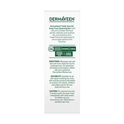 Dermaveen Soap Free Cleansing Bar 2 Pack 115g