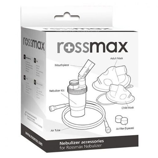 Rossmax Nebuliser VAT Type Mask Accessory Pack
