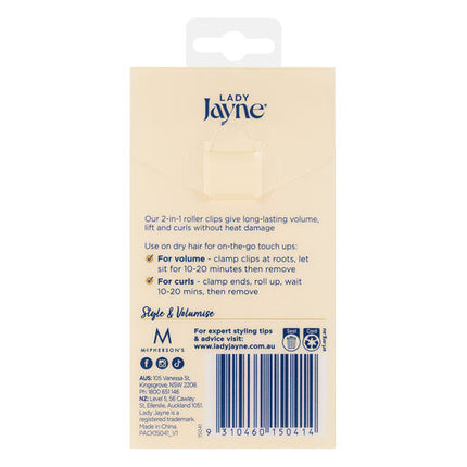 Lady Jayne Volumising Roller Clips 2 PCS