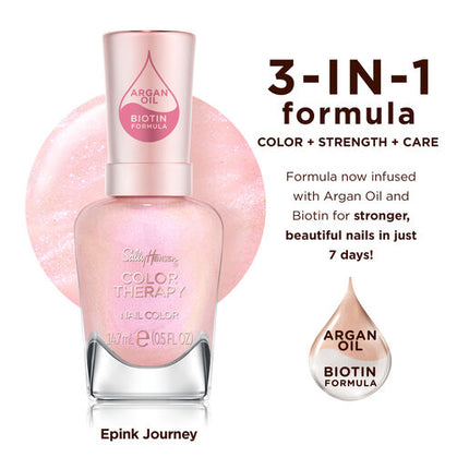 Sally Hansen Color Therapy Nail Polish 227 Epink Journey