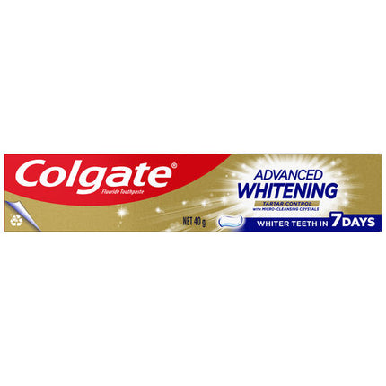 Colgate Toothpaste Advanced Whitening Tartar 40g