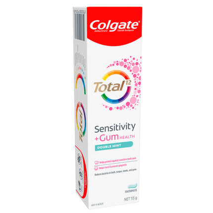 Colgate Total Sensitivity and Gum Health Double Mint Toothpaste 115g