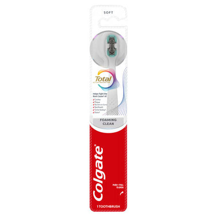 Colgate Total Active Prevention Foaming Clean Toothbrush Soft 1pk