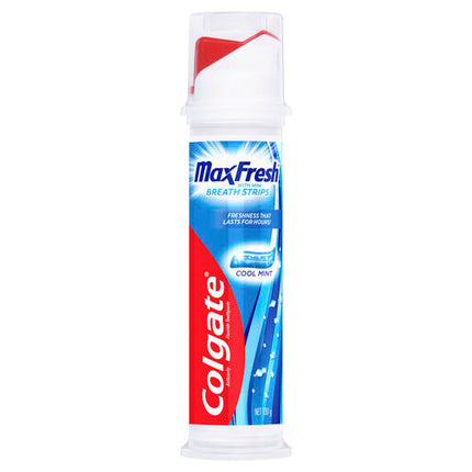 Colgate MaxFresh Cool Mint Toothpaste Pump 130g