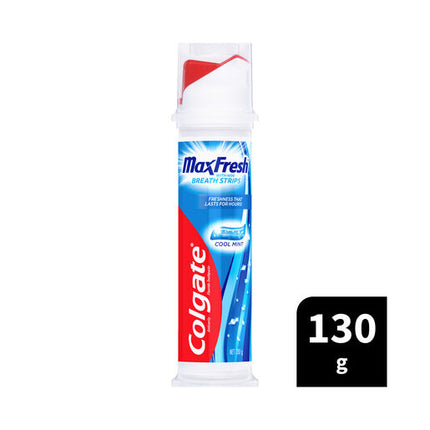 Colgate MaxFresh Cool Mint Toothpaste Pump 130g