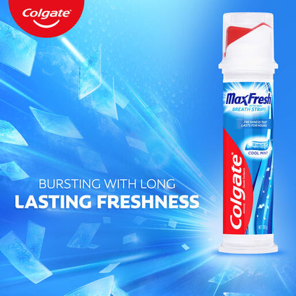Colgate MaxFresh Cool Mint Toothpaste Pump 130g