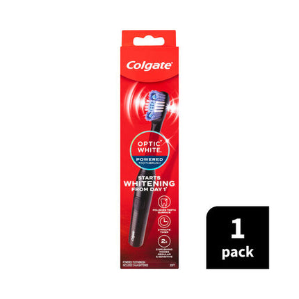 Colgate Optic White Powered Toothbrush Soft 1 Pack