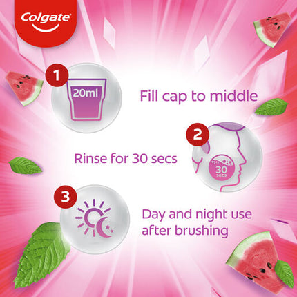 Colgate Max Fresh Mouthwash Watermelon Mint 1L Alcohol Free