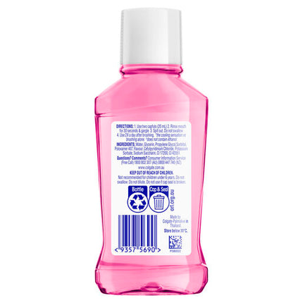 Colgate Max Fresh Watermelon Mint Mouthwash 100mL, Alcohol Free
