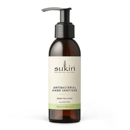 Sukin Antibacterial Hand Sanitiser Gel 125mL