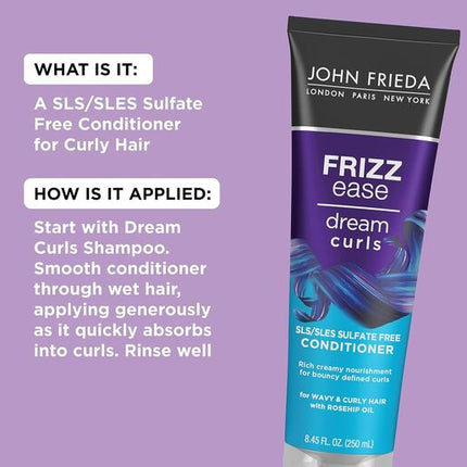 John Frieda Conditioner Fizz Ease Dream Curls 250ml