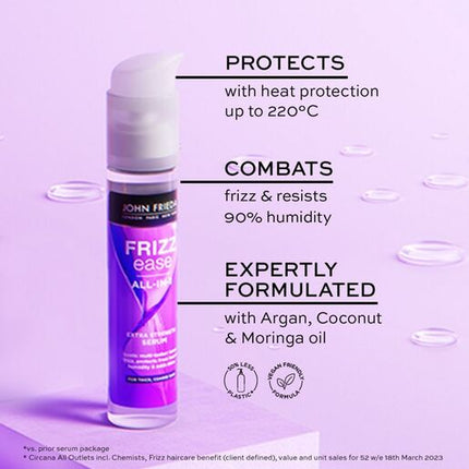 John Frieda Frizz Ease Extra Strength Serum 50ml
