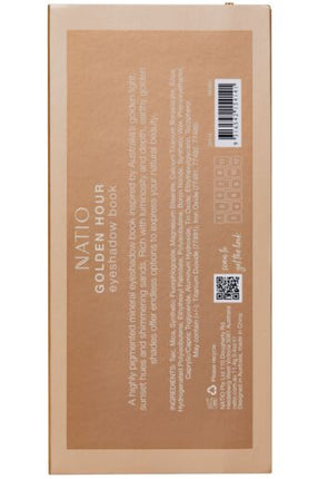 Natio Golden Hour Eyeshadow Book 11.4g