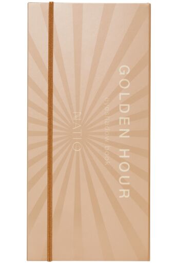 Natio Golden Hour Eyeshadow Book 11.4g