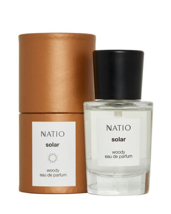 Natio Solar Woody Eau De Parfum 30ml