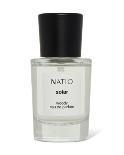 Natio Solar Woody Eau De Parfum 30ml