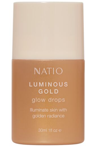 Natio Luminous Gold Glow Drops 30ml