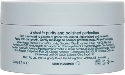 Natio Utopia Sublime Renewal Foot Scrub 200g